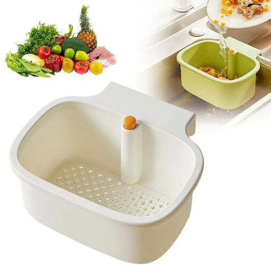 Wirov™ One-Press 3-in-1 Sink Strainer Basket