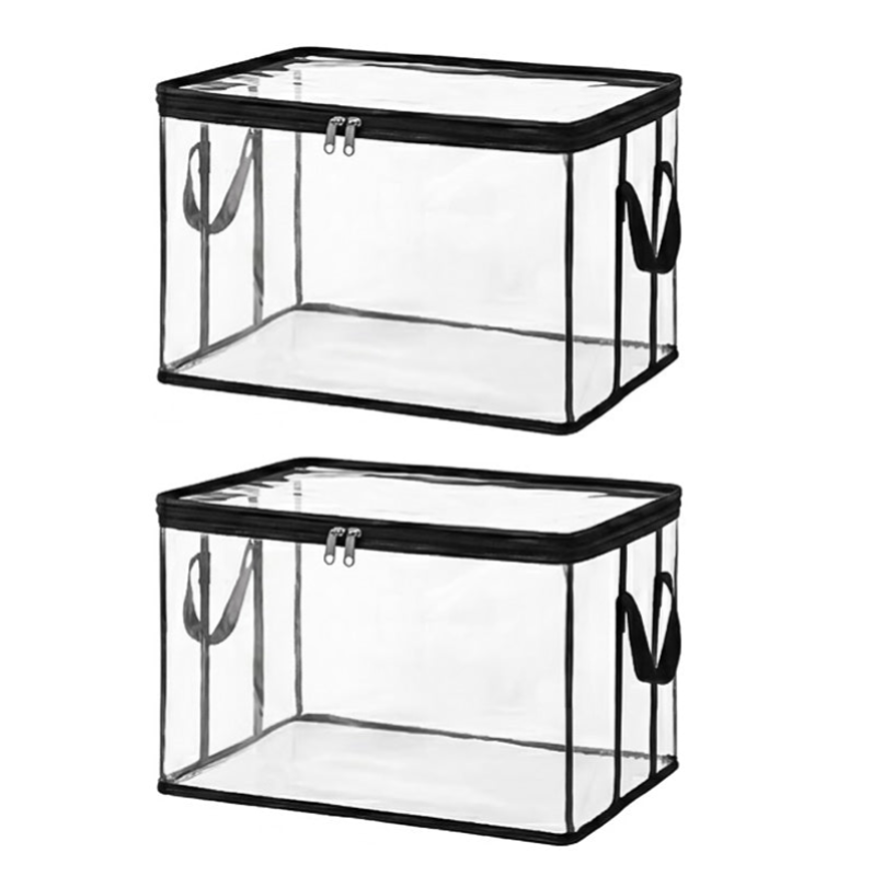 🔥LIMITED TIME 50% OFF📦Aovego® Large Heavy-Duty Thick Plastic Clear Storage Bag for Clothes, Moving & Storage (Offer)