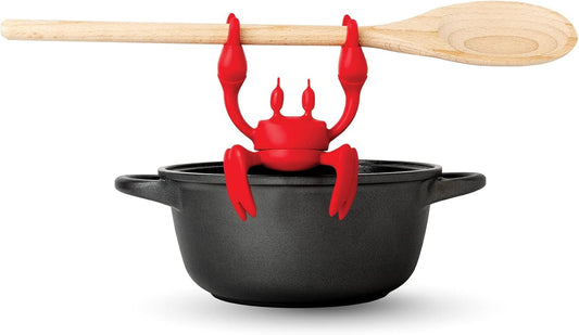 Wirov™ 2-in-1 Crab Spoon Holder & Steam Releaser