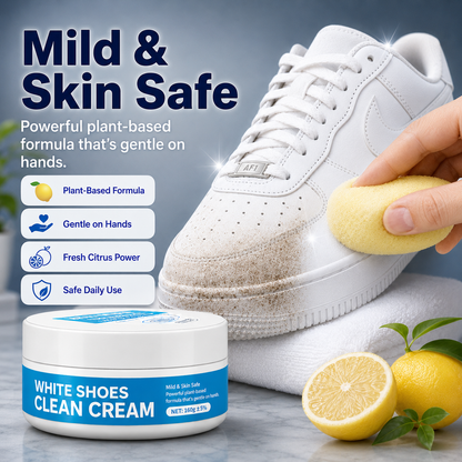 Wirov™ White Shoe Cleaning Cream - No Water Needed (Offer)