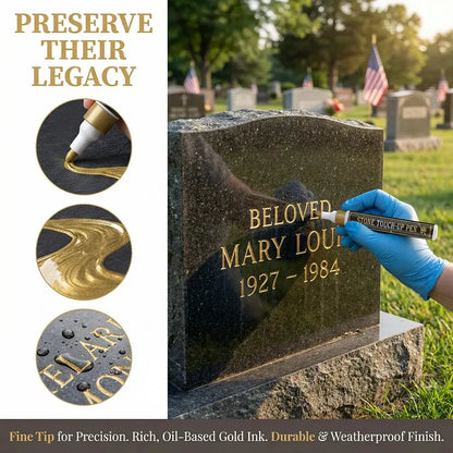Wirov™ Golden Tombstone Marker Pen ✒