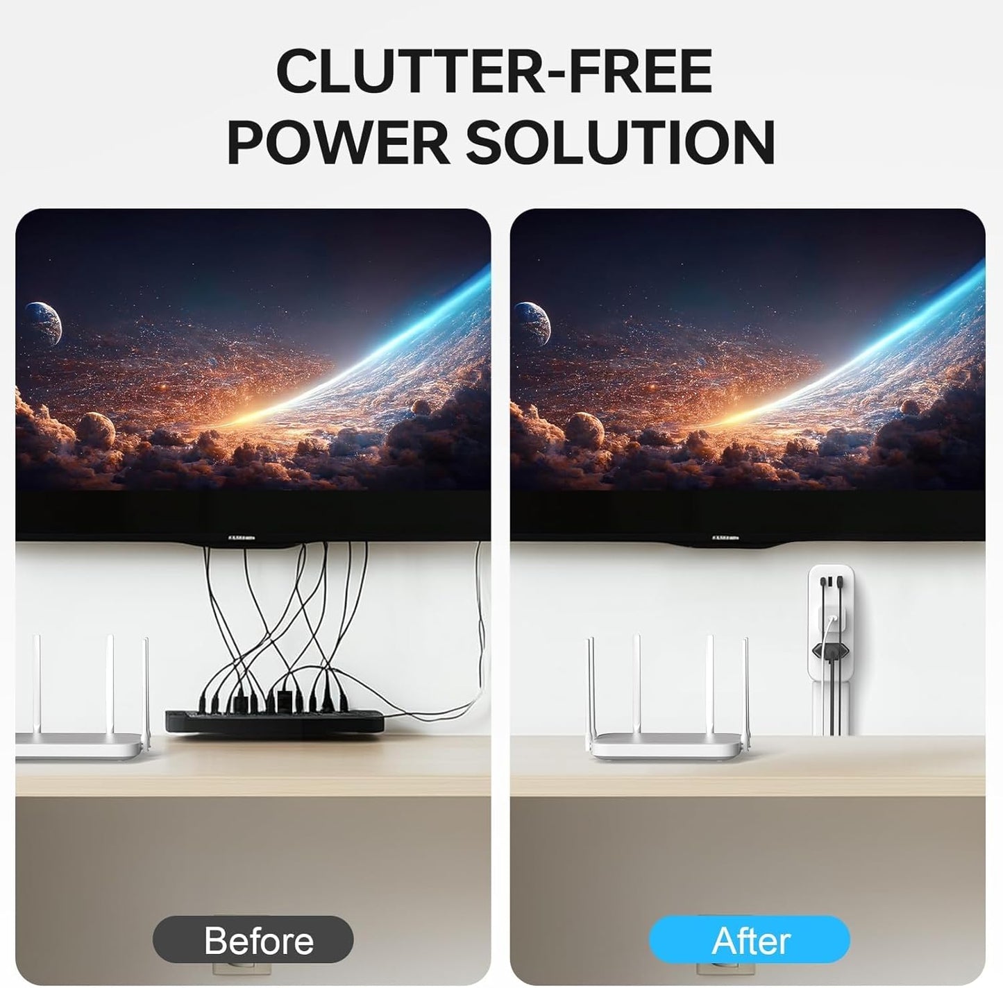 Wirov™ Electrical Outlet Extender-Swivel & Extendable Plug (offer)