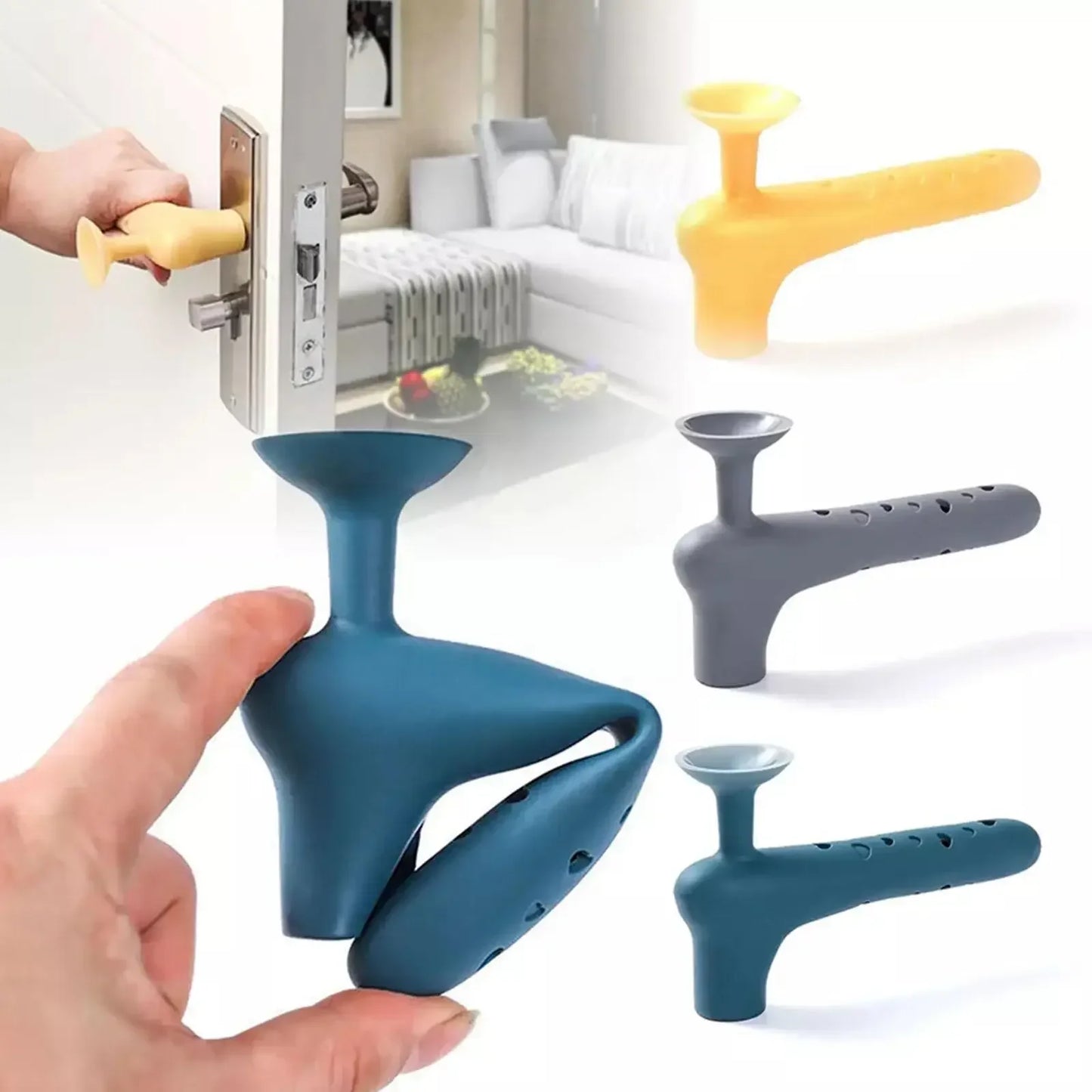 Wirov™ Silicone Door Handle Protector– Anti-Collision Baby Safety Guard