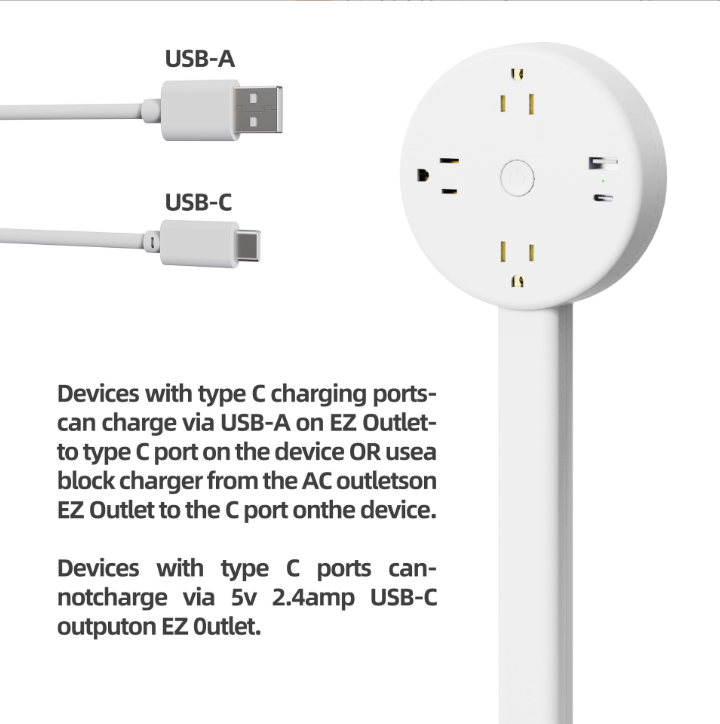 Wirov™ Electrical Outlet Extender-Swivel & Extendable Plug