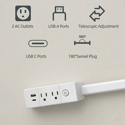 Wirov™ Electrical Outlet Extender-Swivel & Extendable Plug