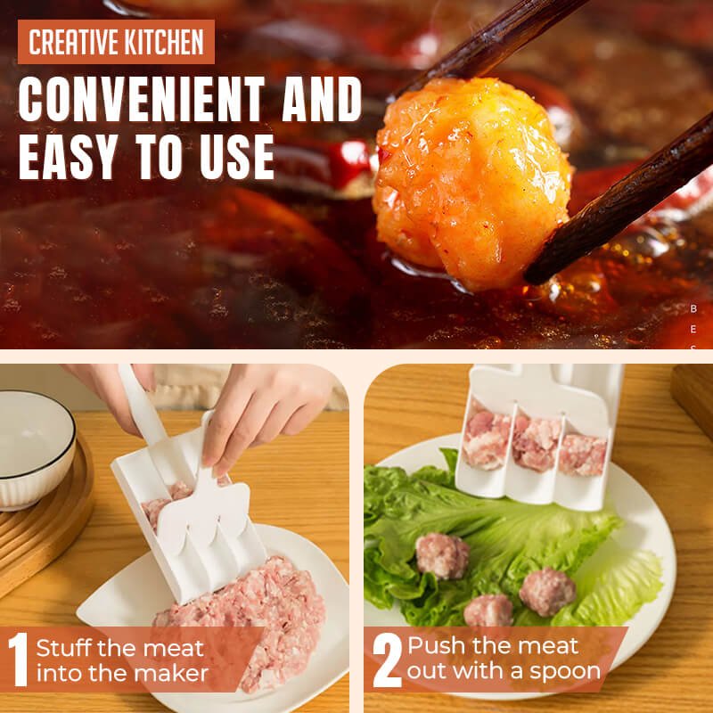 Wirov™ Creative Kitchen Triple Meatball Maker (offer)