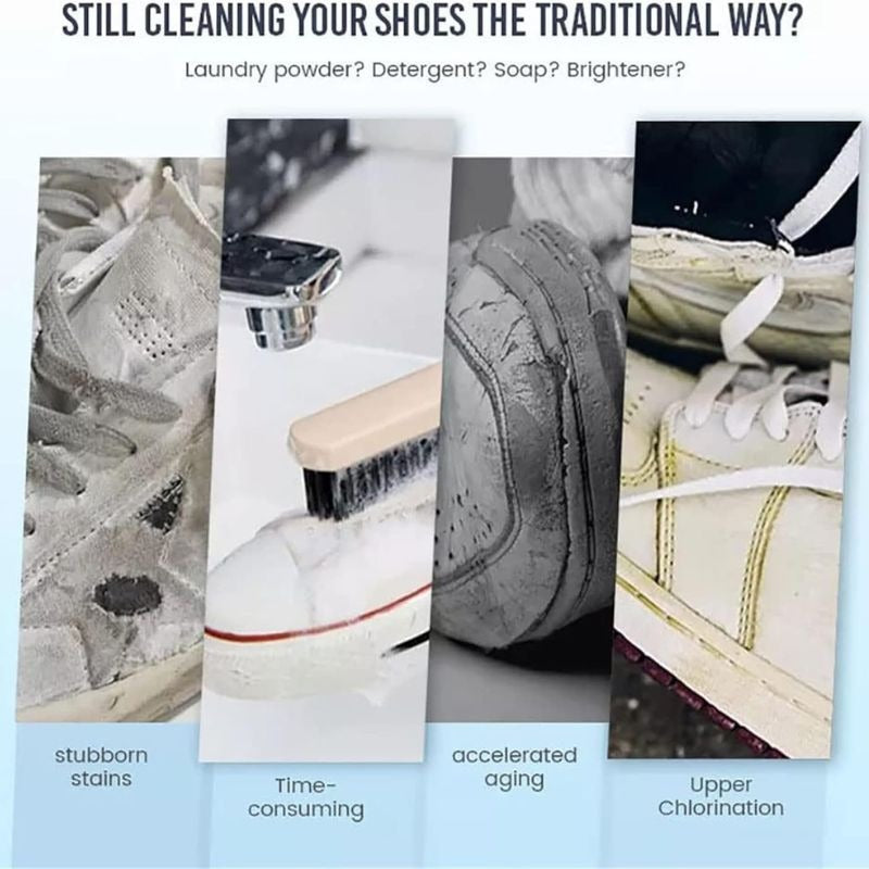 Wirov™ White Shoe Cleaning Cream - No Water Needed (Offer)
