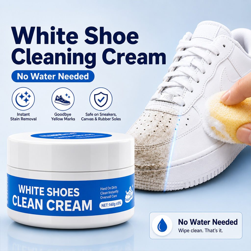 Wirov™ White Shoe Cleaning Cream - No Water Needed