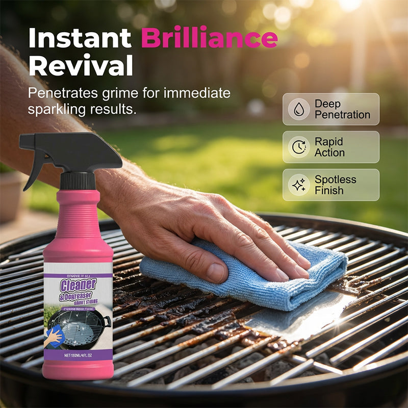 Wirov™  Grill Degreaser Spray — Fast-Acting Heavy-Duty