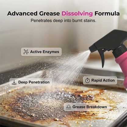 Wirov™  Grill Degreaser Spray — Fast-Acting Heavy-Duty