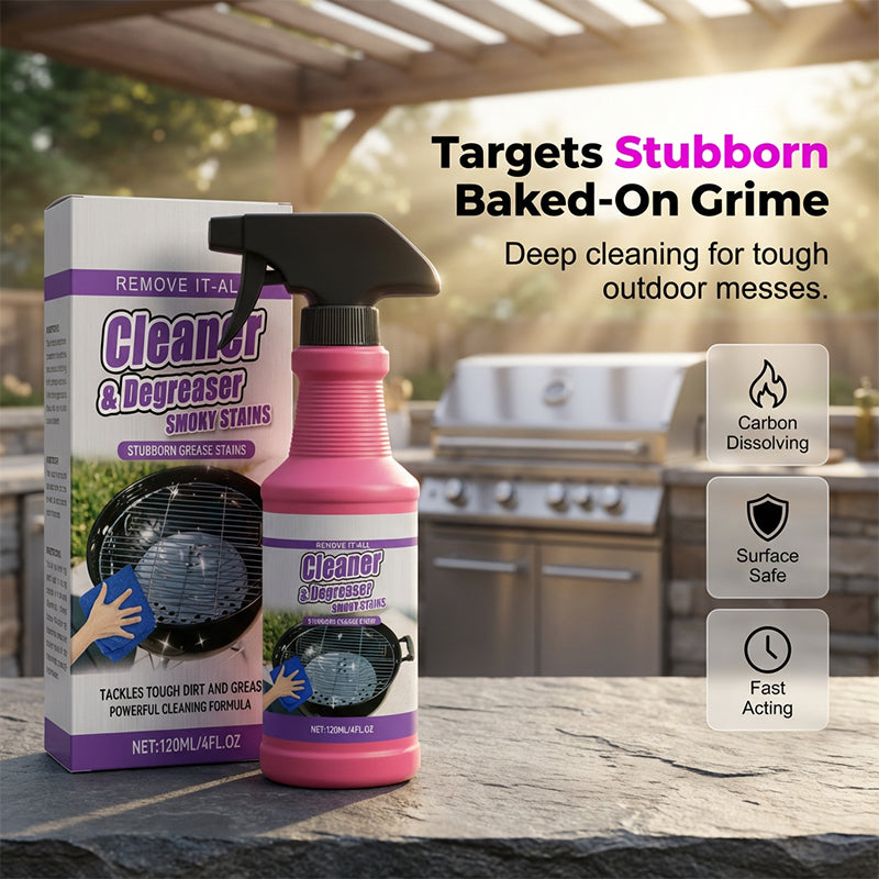 Wirov™  Grill Degreaser Spray — Fast-Acting Heavy-Duty